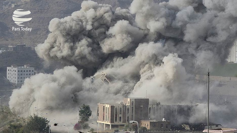 یمن پر سعودی عرب اور اس کے اتحادیوں کی 20 بار بمباری 