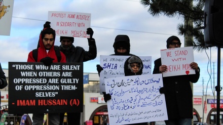 ٹورنٹو- حکومت پاکستان کے خلاف احتجاجی مظاہرہ
