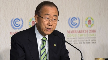 ڕەخنەگرتنی بان کی مون لە کشانەوەی ئەمریکا لە بەرجام 