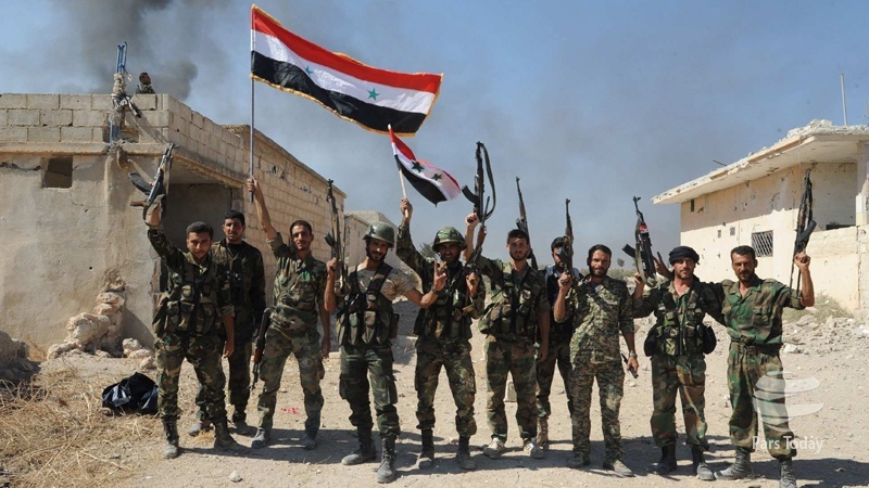 شامی فوج کی کامیابیاں اور دہشت گردوں کی مسلسل شکست