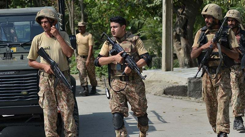 پاکستان: تین دہشت گرد ہلاک تین فرار