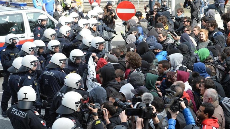 Antivladine demonstracije u Rimu