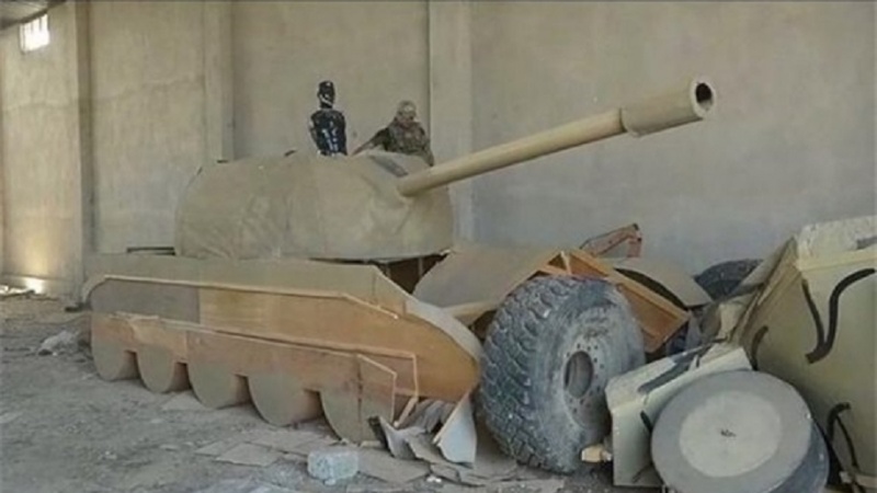 کەڵک وەرگرتنی داعش لە تانکی چێوین لە موسڵ