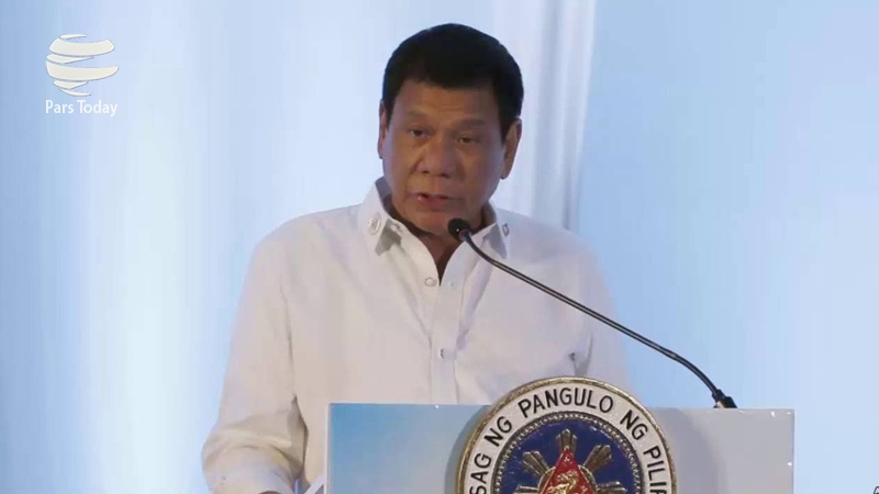 فلپائنی صدر کی جانب سے  ٹرمپ کی دعوت مسترد 