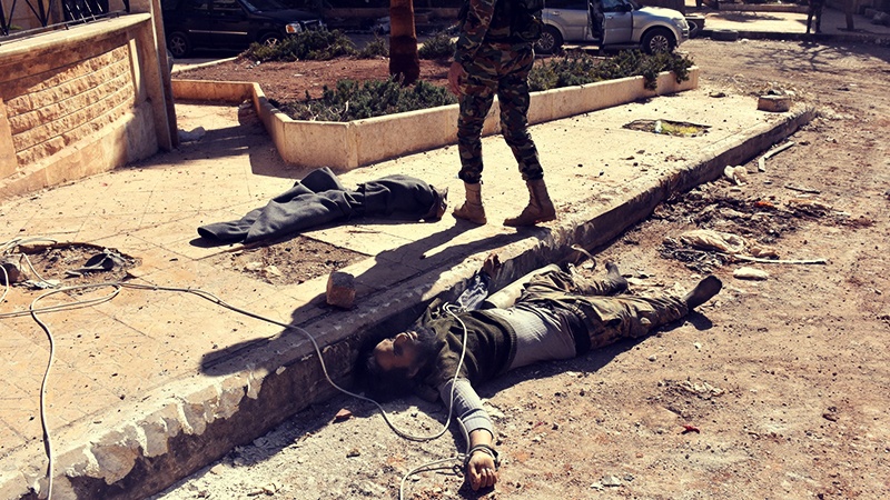 شام و اردن کے مشترکہ سرحدی علاقے میں 35 دہشت گرد ہلاک و زخمی 
