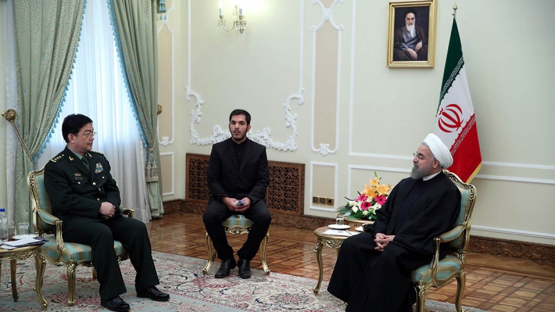 Ruhani: Tehran bütün sahələrdə Pekinlə həmkarlığın dərinləşdirilməsini alqışlayır