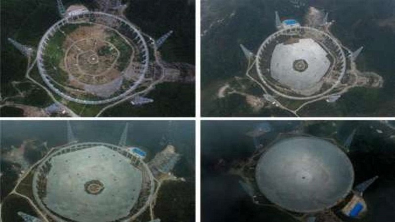 گەورەترین تێلێسکۆپی رادیۆیی جیهان