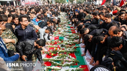 ایران کے شہر اھواز میں شھدای حلہ کی تدفین