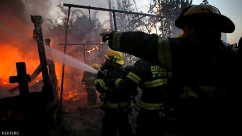شمالی رام اللہ میں آتشزدگی، اسرائیل آگ بجھانے میں ناکام