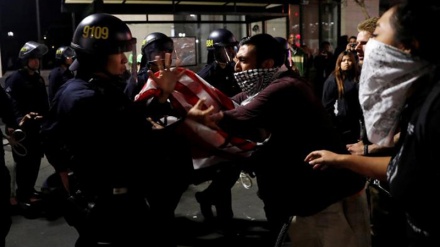 5-ci gündür anti-Tramp aksiyalar davam edir