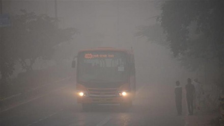 فضائی آلودگی میں غرق ہرا بھرا دہلی۔ ویڈیو