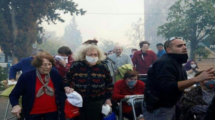 Agirpêketina berfire li bajarokên dagirbûyî yên siyonîstnişîn ku bû sebeb hemû rûniştiyên wan bên valakirin