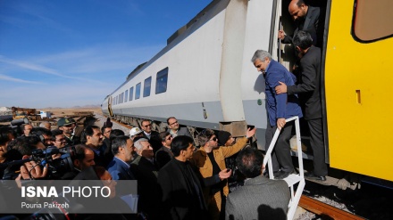 ایران کے نائب صدر کی جانب سے تہران ملایر ریلوےلائن پروجیکٹ کا جائزہ
