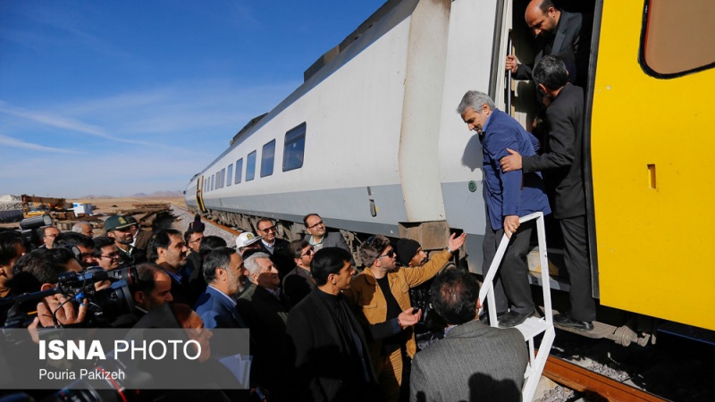 ایران کے نائب صدر کی جانب سے تہران ملایر ریلوےلائن پروجیکٹ کا جائزہ