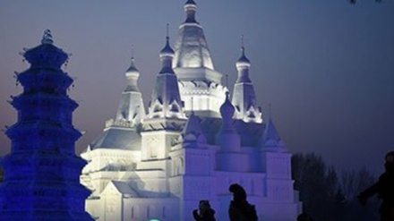 Çində ən böyük buz festivalı işə başladı