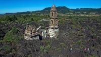 Crkva San Huan u Meksiku nakon vulkanske erupcije nestala je ispod lave