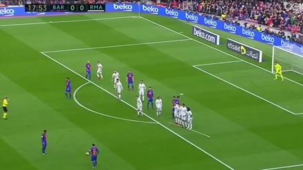 ڕێئالی مەدرید و بەرشلۆنا لە یارییەکەی ئەم دواییەیاندا بەرامبەر هاتنەوە