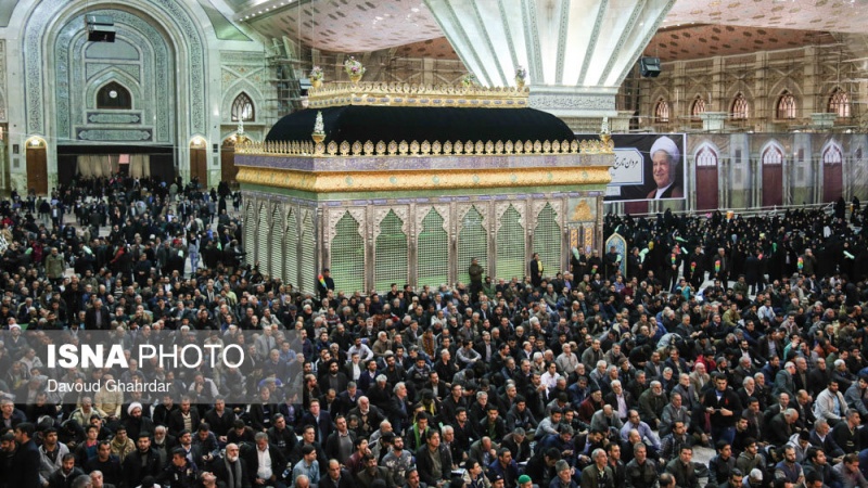 آیت اللہ ہاشمی رفسنجانی کی رحلت کے ساتویں روز کی مناسبت سے ایصال ثواب کی مجلس منعقد