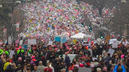 Anti-Tramp aksiyalarına 3 milyon amerikalı qadın qatılıb