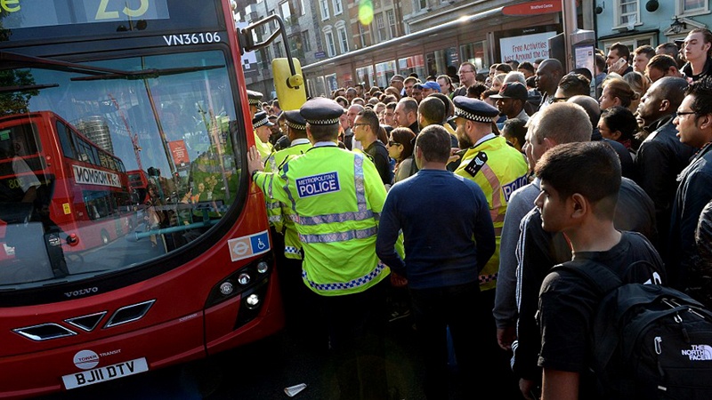 لندن میٹرو کے ملازمین نے ہڑتال کر دی