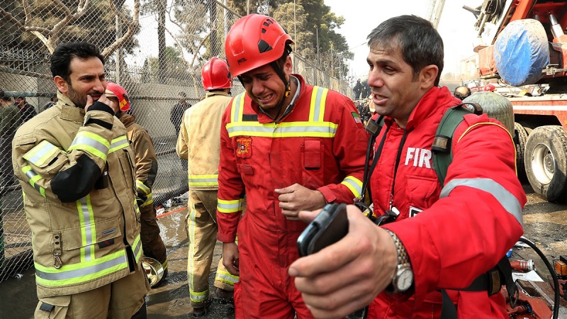 Iran: Objavljen dan žalosti nakon požara i rušenja nebodera Plasko