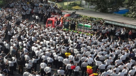 Tehran qəhrəman yanğınsöndürənlərə öz hörmətini ifadə etdi