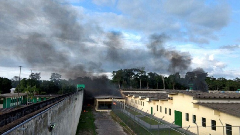 برازیل کی جیل میں قیدیوں کے درمیان جھڑپ 30 ہلاک