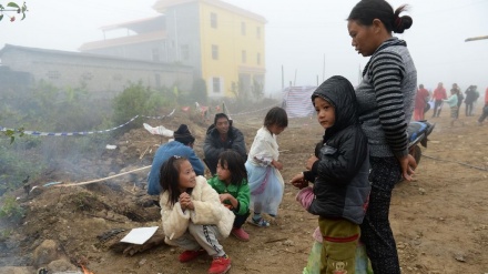 Minlərlə nəfər Myanmadan qaçaraq, Çin sərhədlərinə sığınıb