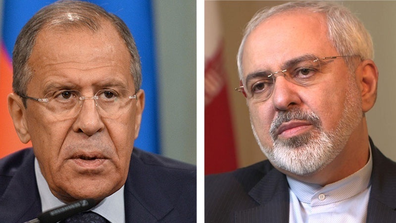 روس اور ایران کے وزرائے خارجہ کی ٹیلی فون پر بات چیت