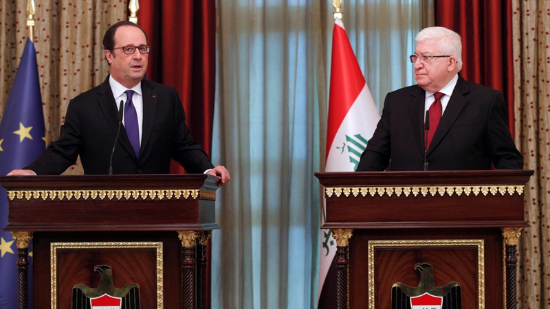 Hollande doputovao u Irak