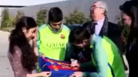 نادیه‌ موراد سه‌ردانى بەرشێلوناى كرد