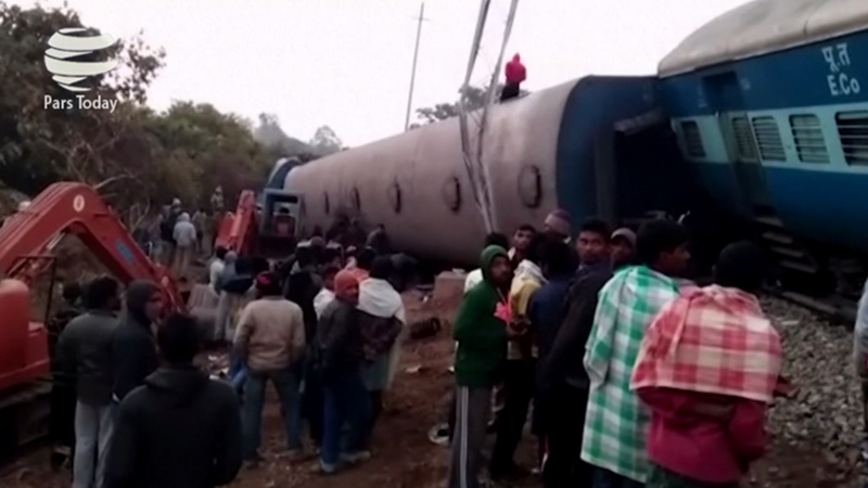 ہندوستان: ٹرین حادثے میں مرنے والوں کی تعداد میں اضافہ 