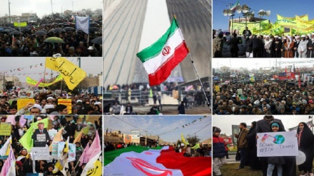 جشن آزادی کی ریلیوں میں امریکہ مردہ باد کے نعرے