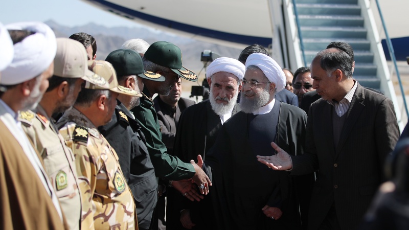 İran prezidenti Sistan və Bəluçestan ostanına səfər edib