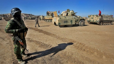 موصل میں عراقی افواج کی پیشقدمی 