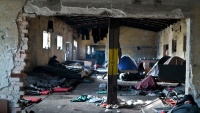 Poteškoće izbjeglica na evropskoj hladnoći
