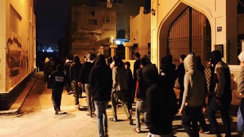 پرامن مظاہرین پر بحرینی سیکورٹی اہلکاروں کا تشدد 