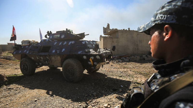 صوبہ صلاح الدین اور موصل میں داعش کے ٹھکانوں پر عراقی فوج کے حملے 