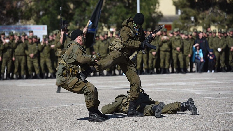 مشرقی روس میں دہشت گردی کے خلاف فوجی مشقیں