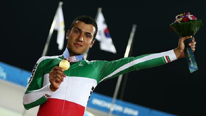 سائیکلینگ کے ایشیائی مقابلوں میں ایران کو دوسرا طلائی تمغہ 