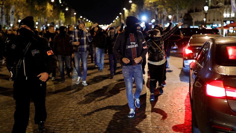 فرانس میں پولیس تشدد کے خلاف احتجاجی مظاہرے