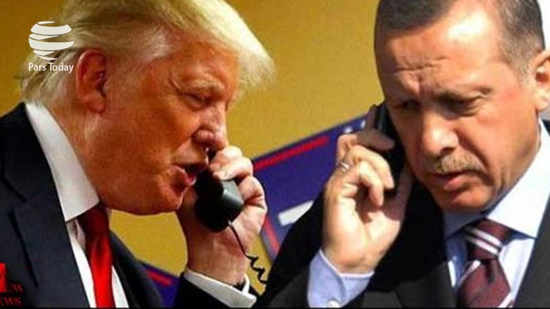 Gotûbêja telefonî ya Trump û Erdogan