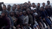 Spašavanje afričkih migranata od utapanja
