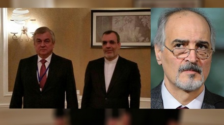 آستانہ مذاکرات کے موقع پر ایرانی وفد کے صلاح و مشورے