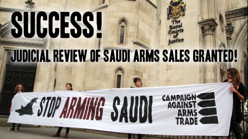 سعودی عرب کو ہتھیار فروخت کئے جانے کے بارے میں برطانوی عدالت کا موقف