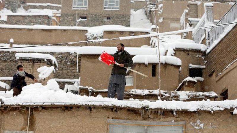 افغانستان میں برفباری 54 جاں بحق