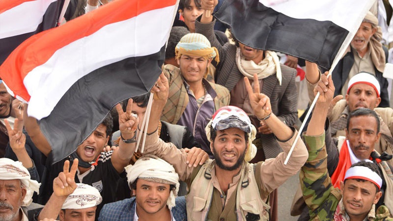 یمن: عبد ربہ منصور ہادی کے خلاف مظاہرہ