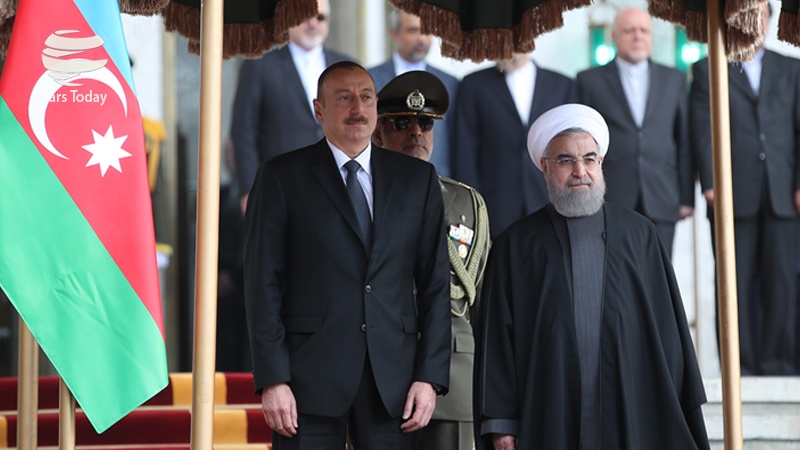 تہران میں جمہوریہ آذربائیجان کے صدر کا استقبال