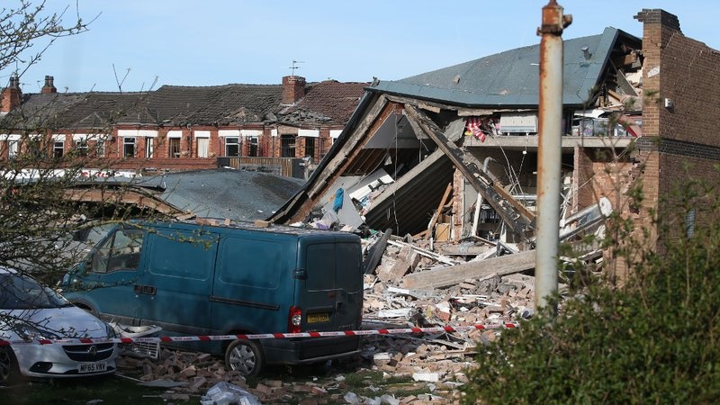 برطانیہ: ایک عمارت میں دھماکہ، 30 سے زائد زخمی