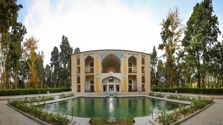 کاشان میں فین باغ کے خوبصورت مناظر